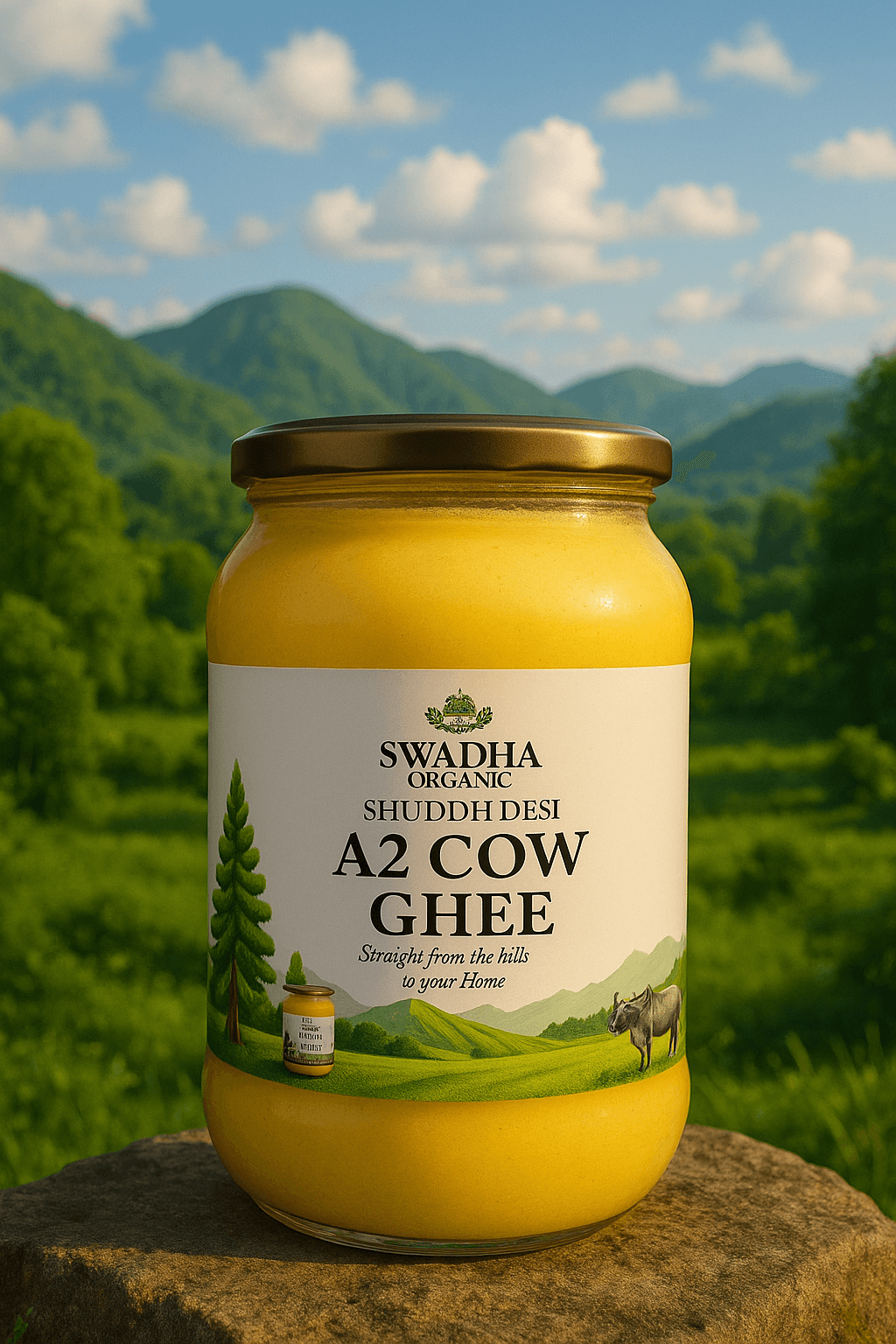 Shuddh Desi A2 Cow Ghee (1L)